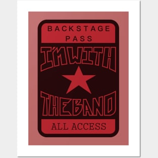 All Access Backstage Pass Posters and Art